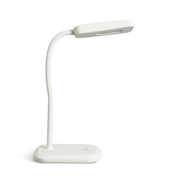 Sunbeam LED Desk Lamp - Soft White Finish New In Box - Picture 1 of 9